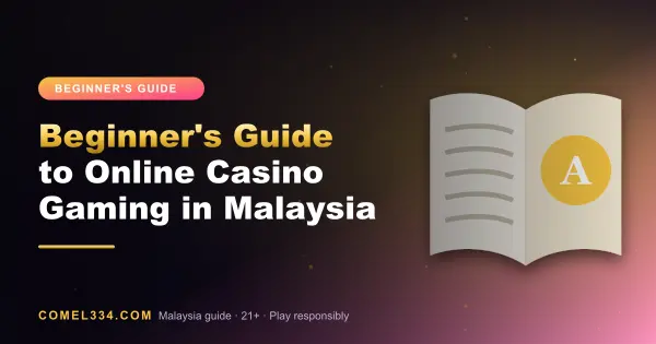 Featured image for Beginner's Guide to Online Casino Gaming in Malaysia: open guidebook