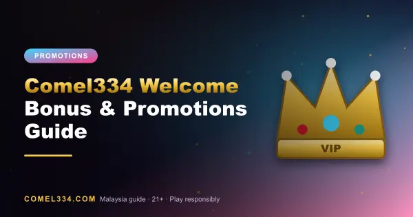 Featured image for Comel334 Welcome Bonus & Promotions Guide: VIP crown